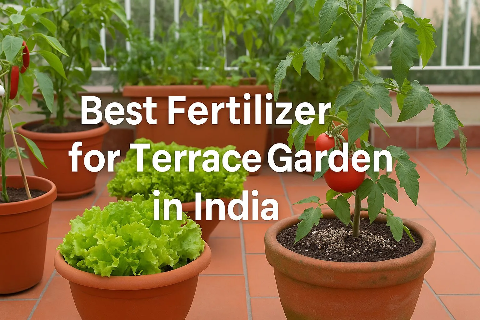 Best Fertilizer for Terrace Garden in India -  Urban Plant